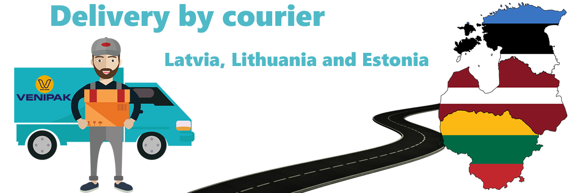 Delivery by courier in Latvia, Lithuania and Estonia